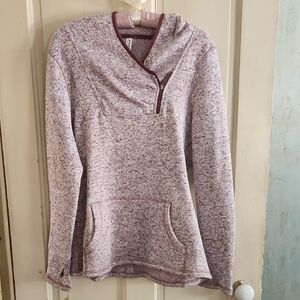 Kyodan Marled Purple Hoodie